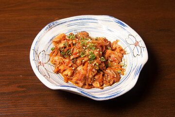 豚肉とキムチの炒め物