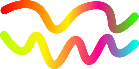 3D abstract colorful fluid shape background