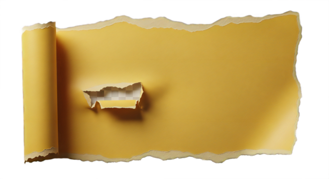 Reveal your message with this dynamic torn paper effect, add your own background for a unique and personalized touch to your design project