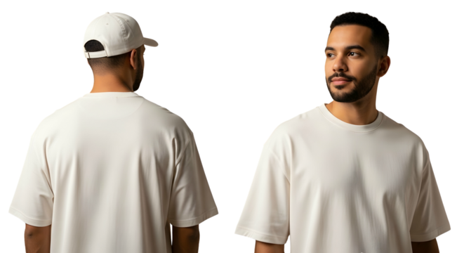 T Shirt Mockup Apparel Clothing Fashionable Casual Blank Garment Fabric
