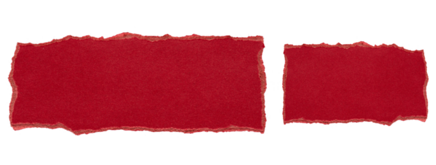 red torn or ripped paper isolated on transparent png background,realistic torn red paper edges,Torn Paper christmas frame effect mockup,red torn cardboard sheet