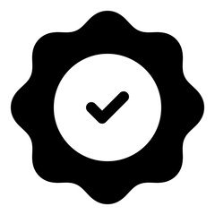 Quality icon for standards and assurance