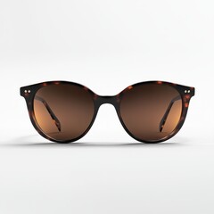Stylish tortoiseshell sunglasses ready for summer fashion trends and sunny outdoor adventures now