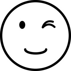 Wink emoji