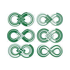 set of celtic knot