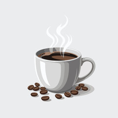 Obraz premium Classic Mug with Beans