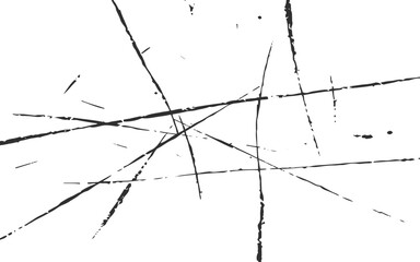 Minimalist abstract background with intersecting black lines on a white surface. Abstract background with random black lines