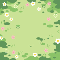 Hand drawn art background design