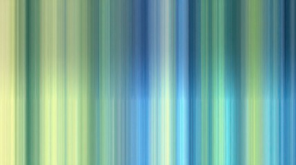 Soft vertical gradient background with blue, green, and yellow stripes creates calm, abstract, and modern design suitable for digital wallpaper or graphic projects