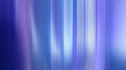 Blue gradient background with vertical line stripe pattern, layered wavy effect, and soft glowing light creates modern abstract design, evoking calm and serene mood