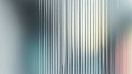 Vertical line stripe gradient background with soft blue, gray, and cream tones, creating modern abstract wavy layered effect, suitable for design or wallpaper