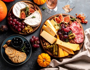 Autumn Charcuterie Boards - A Festive Feast for the Senses.
