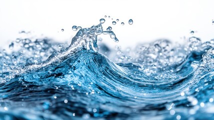 Water Splashing Wave Abstract