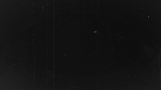 Frame Effect Overlay of old film with scratches, dust and grain
