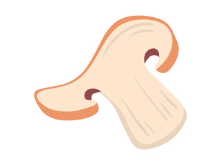Fungus Slice Illustration

