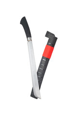 wooden machete and sheath, knife and machete cutting tools with satin and mirror blade materials