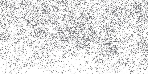 Stipple pattern, dotted geometric background. Stippling, dotwork drawing, shading using dots. Pixel disintegration, random halftone effect. White noise grainy texture. modern