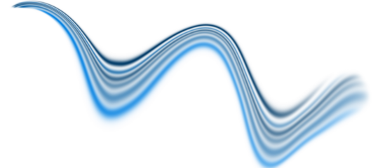 Smooth flowing blue wavy line background with gradient light and dynamic curve pattern representing motion, modern digital energy and abstract fluid design