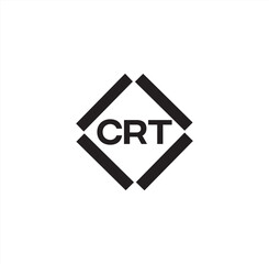 CRT set ,CRT logo. C R T design. White CRT letter. CRT, C R T letter logo design. Initial letter CRT letter logo set, linked circle uppercase monogram logo. C R T letter logo vector design.