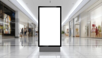 light box with luxury shopping mall