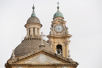 Exterior of the Church of Jesus and Saints Ambrose and Andrew, Genoa