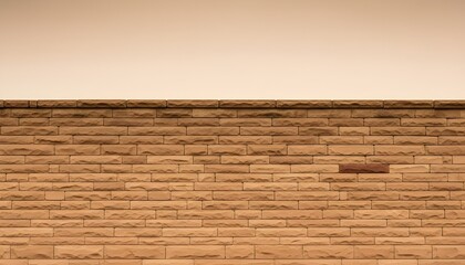 sidewalk block or the pattern of stone block paving. Empty floor in perspective view