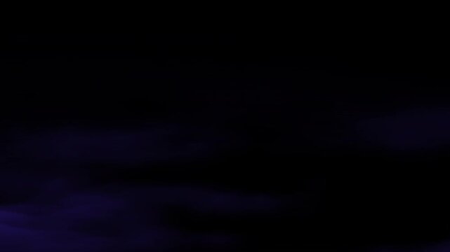 Atmospheric smoke slowly floating through space against transparent background, 4K video