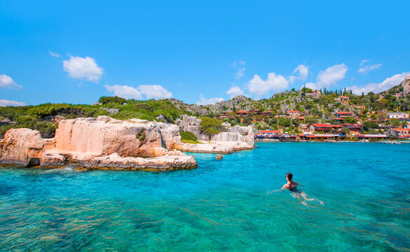 Kekova island (ucagiz -Kale), Antalya Turkey