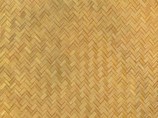 Naklejka premium bamboo mat textured background
