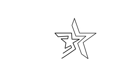 star symbol vector illustration