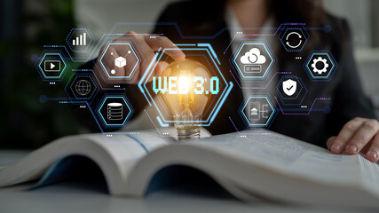 A futuristic user interface for Web 3.0 technology and applications. An overview of decentralized...