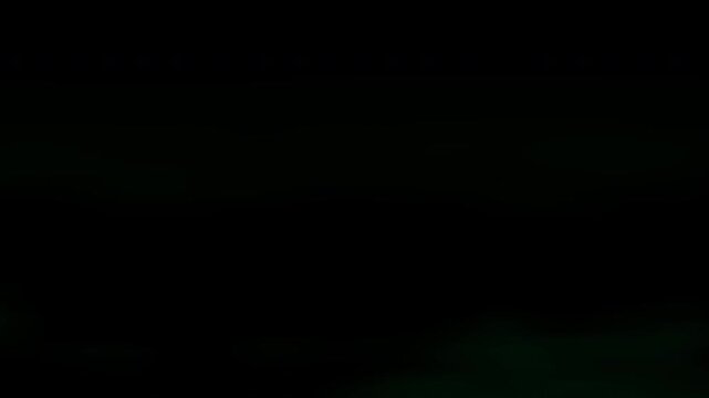 Atmospheric smoke slowly floating through space against transparent background, 4K video