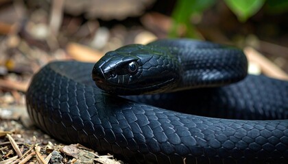 A black mamba was vicious and deadly
