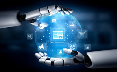 AI drives digital marketing and online ads with smart targeting, content automation, and ROI...