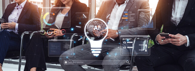 A user interface for a generative Artificial Intelligence platform. This creative tool uses machine learning for data analysis, content creation, and sparking new ideas. Fermion