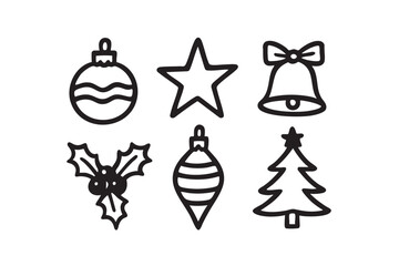 Handdrawn Illustration Christmas Decoration 