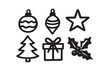 Handdrawn Illustration Christmas Decoration 