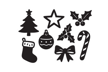 Handdrawn Illustration Christmas Decoration 