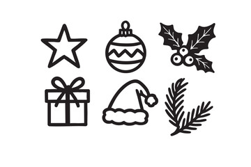 Handdrawn Illustration Christmas Decoration 