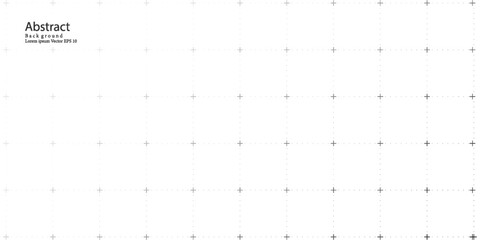 Set of square grid background with lines and dots with empty space on white backdrop. modern creative trendy design