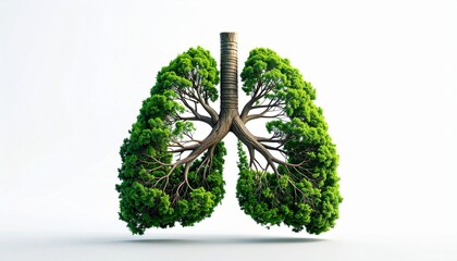 Eco-Friendly Lungs Exploring Nature's Embrace of Respiratory Health and Environmental Harmony
