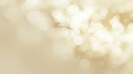 Abstract golden bokeh background with shimmering, blurred circular lights. Soft, elegant, and dreamy texture for design, blurred white background