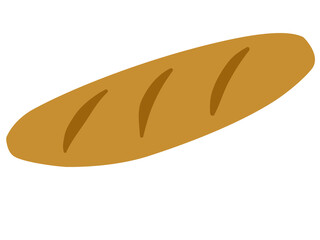 Baguette Illustration 
