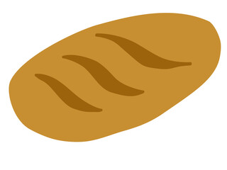vector illustration of bread