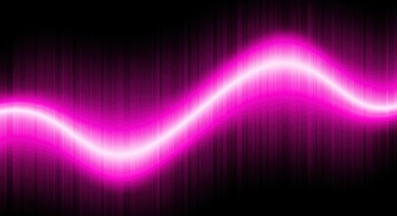Luxury reeded glass background in pink and magenta tones