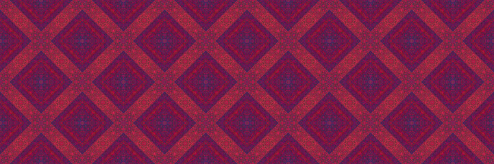 Argyle pattern squares geometric background for backdrop, for cards. Panoramic background for design, borders.