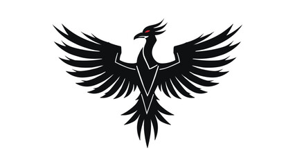 vector illustration of an eagle