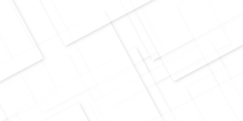 Abstract white and gray technology concept diamond triangle geometric line background. modern seamless business technology concept geometric shapes. squares and triangle with soft shadows as pattern.