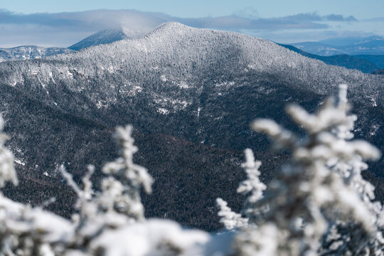 View from Mount Tecumseh Mountain Summit