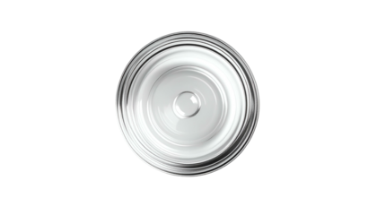 Top-down view clear liquid with ripples, against a black background